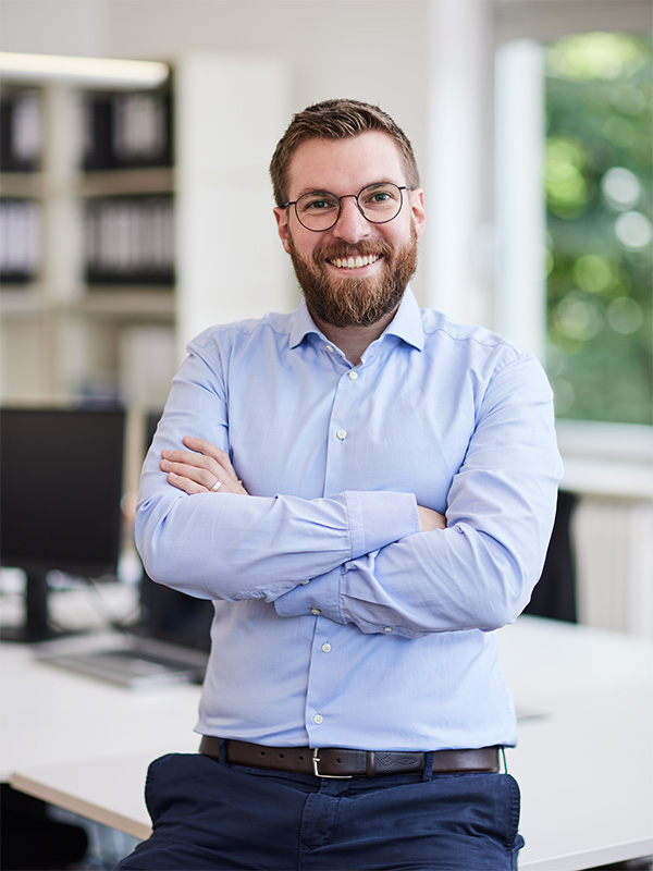Moritz Kauderer und Team